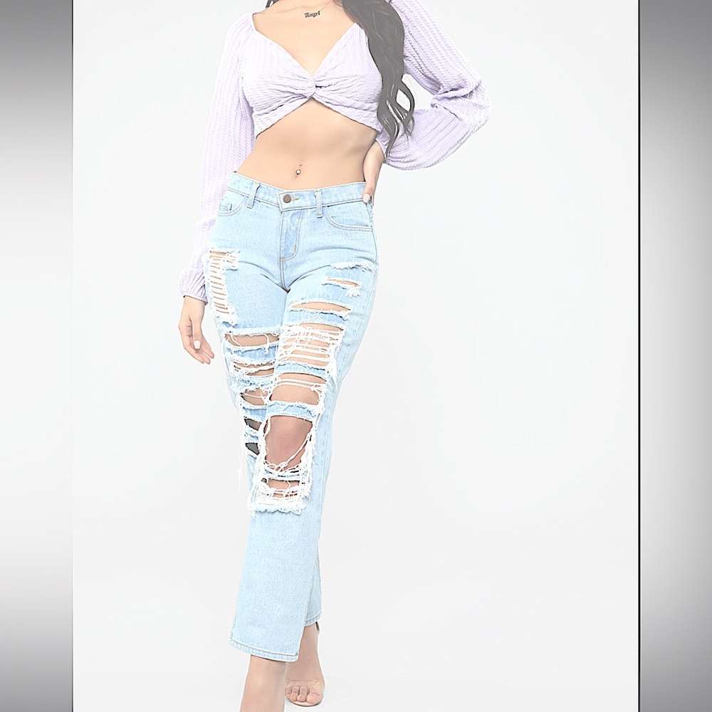 FN Distressed Jeans
